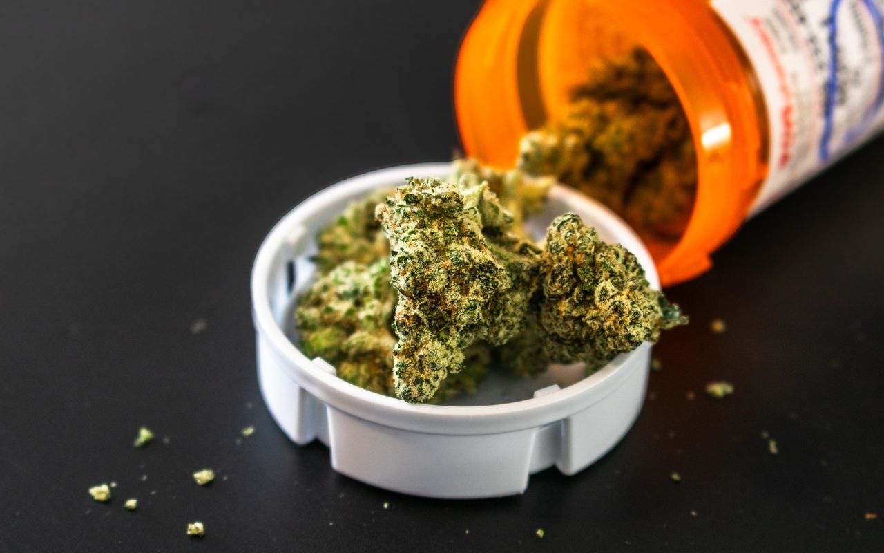 Cannabis pouch and form-fill-seal packaging